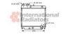 VAN WEZEL 25002178 Radiator, engine cooling